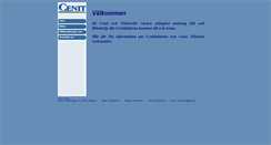 Desktop Screenshot of cenit.se