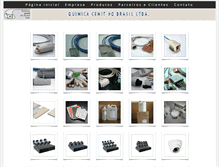 Tablet Screenshot of cenit.com.br